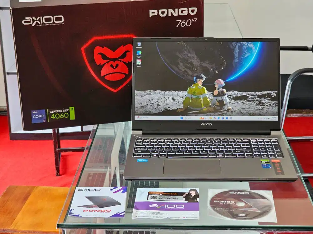 AXIOO Pongo 760 V2 intel Core i7 Gen 13 Ram 32 GB SSD 1 TB Nvidia RTX