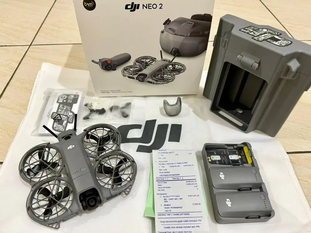 Dji neo 2 ex fly more motion (tanpa remot)