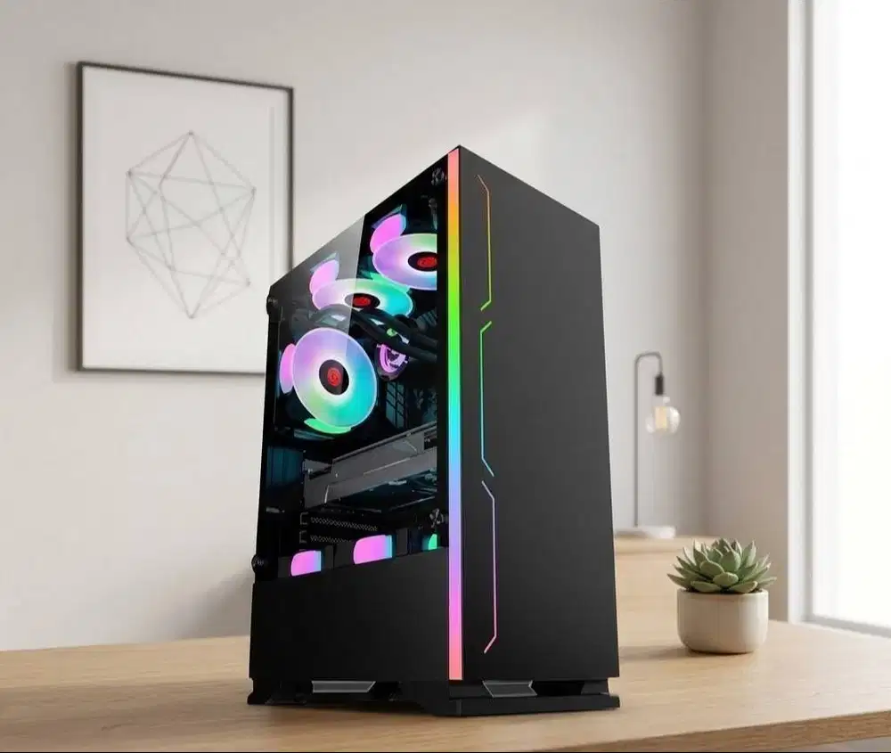 PC Rakitan Gaming AMD Ryzen 5 5500 - GT 730 4GB