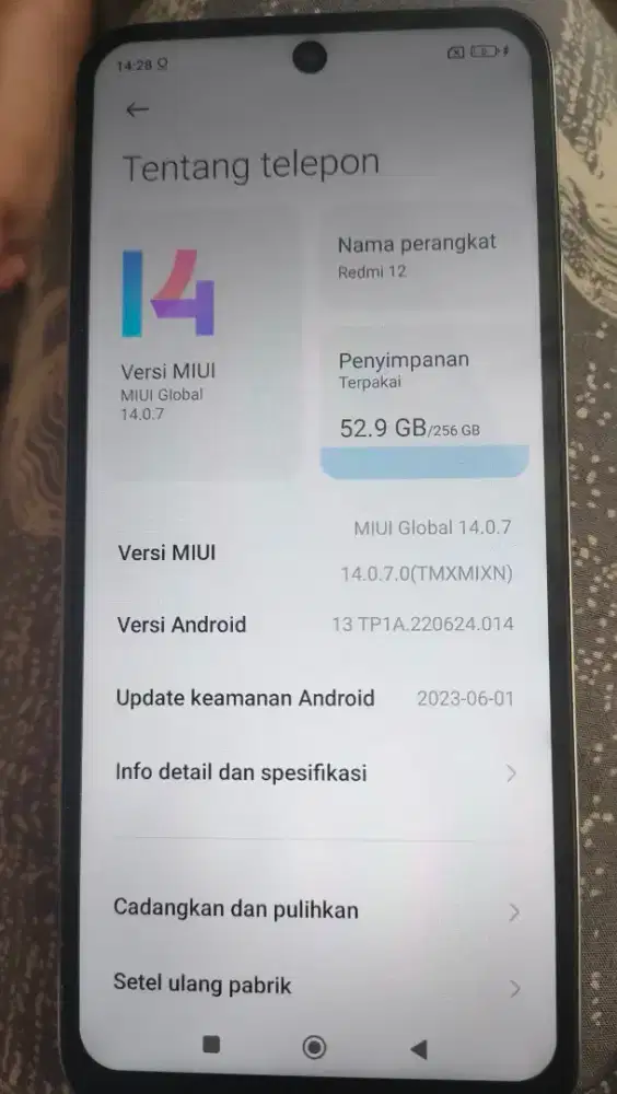Bu jua aja redmi 12 8/256