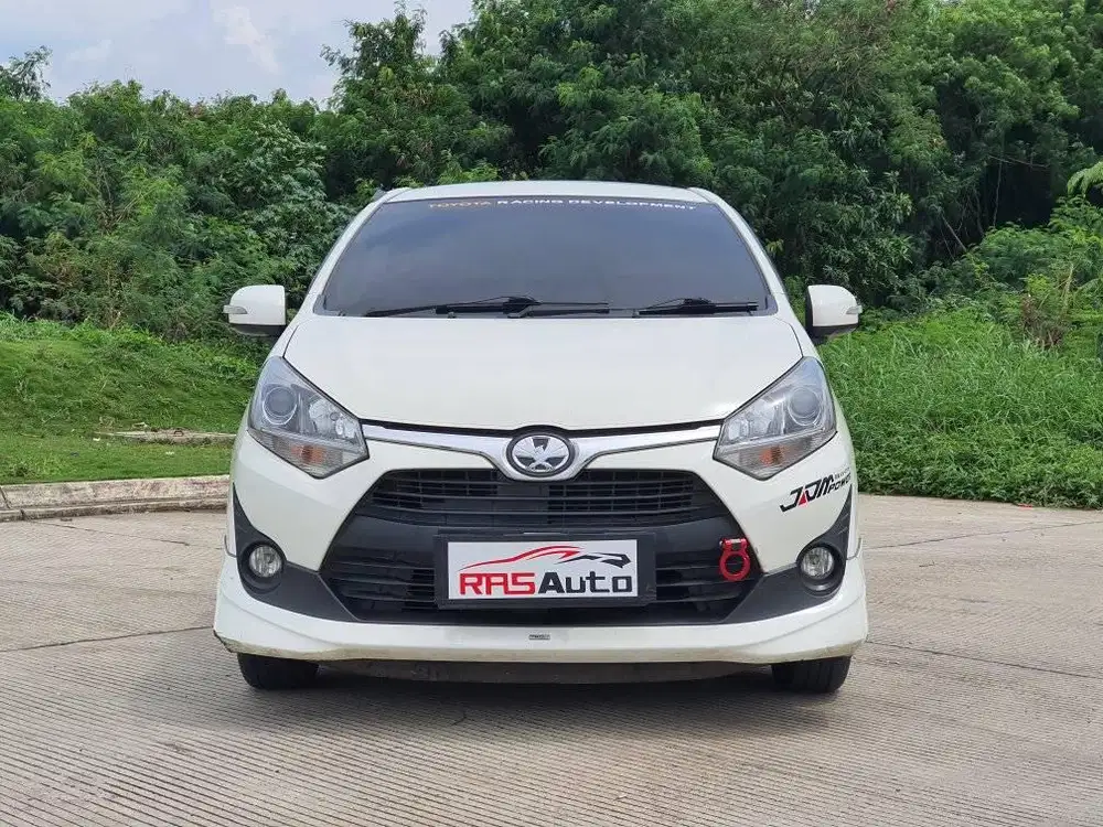LOW KM 43 Ribu Toyota Agya 1.2 G TRD AT 2019 Putih