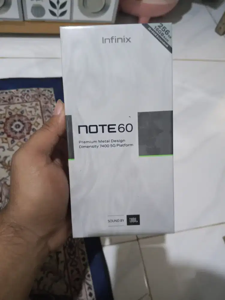 Infinix note 60 baru segel dus