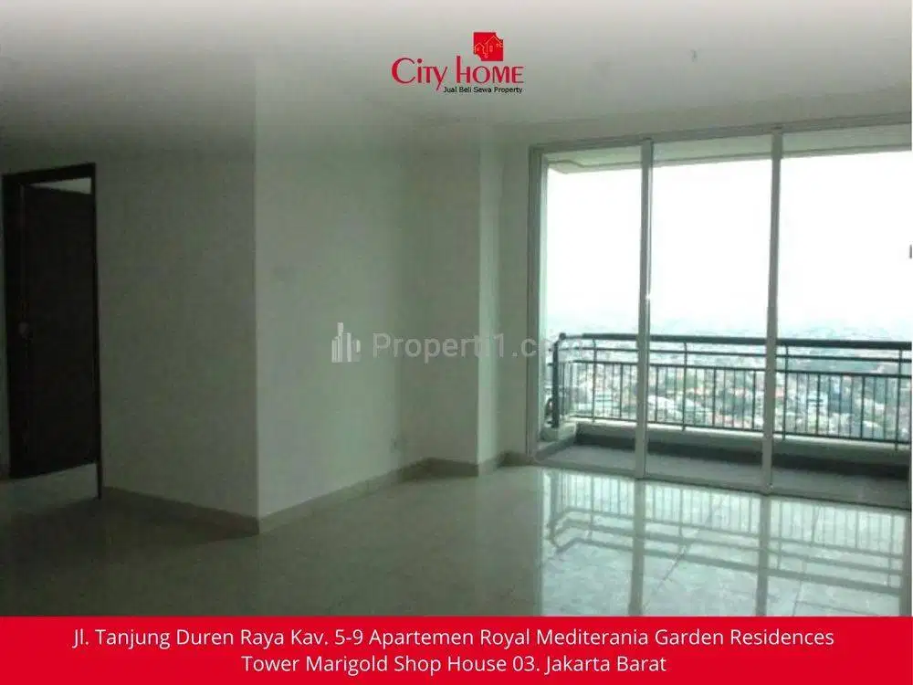 Sewa Apartemen Unfurnished di Central Park Residences