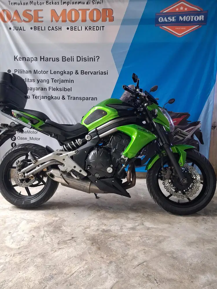 (A) Kawasaki Ninja ER-6N 650cc 2012 FULL ORISINIL