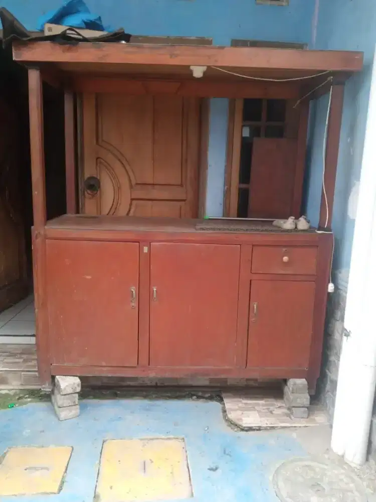 Roda jualan full kayu