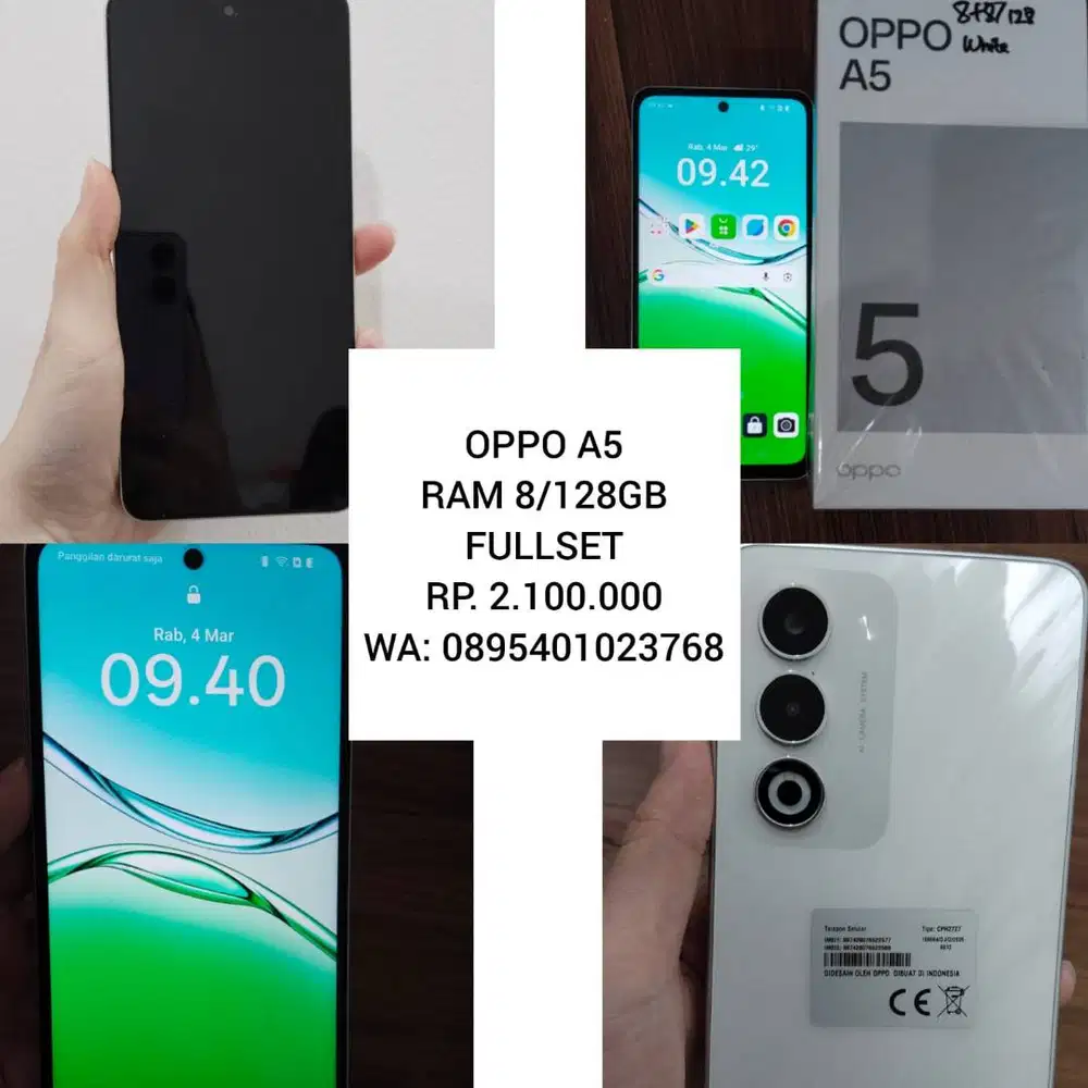 OPPO A5 RAM 8+8 / 128GB – KENCANG & MEMORI BESAR!