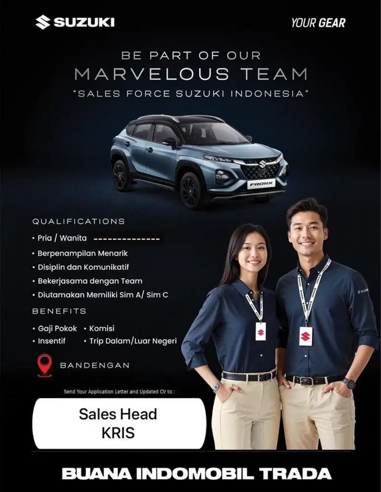 Open loker sales mobil suzuki