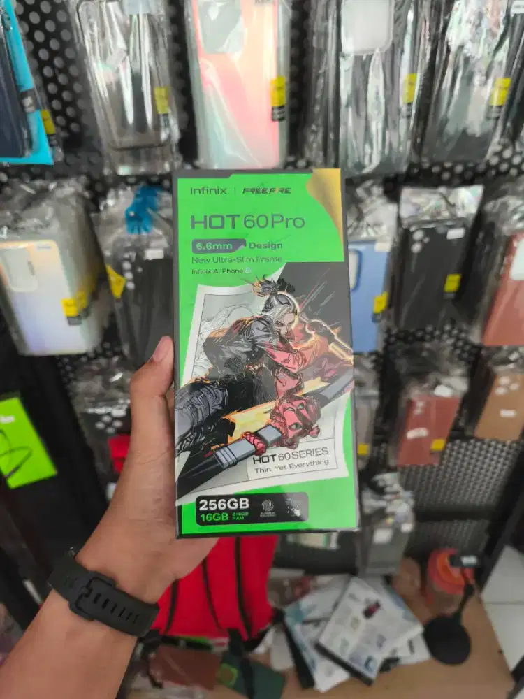 Hot 60 Pro 8/256 Neww