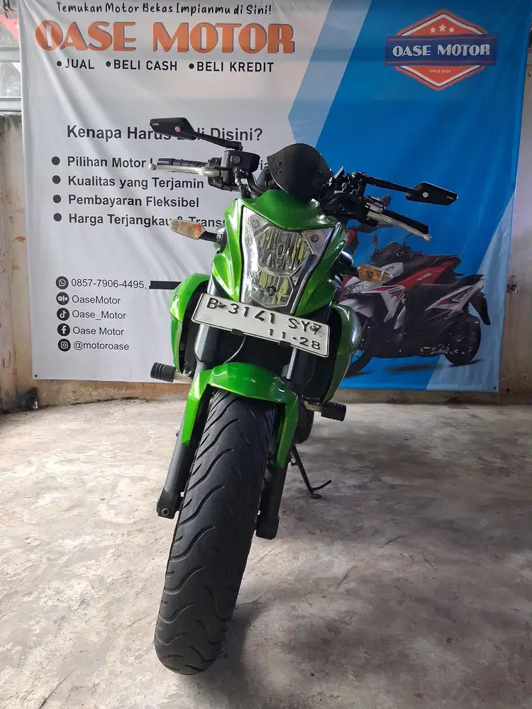 (A) Kawasaki Ninja ER-6N 650cc 2012 FULL ORISINIL