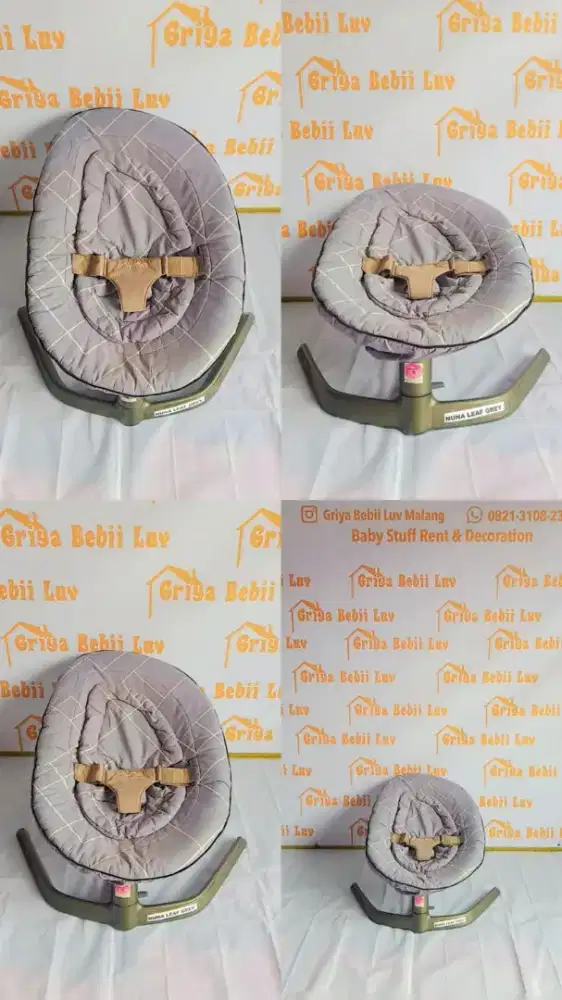 BABY SWING NUNA LEAF GREY