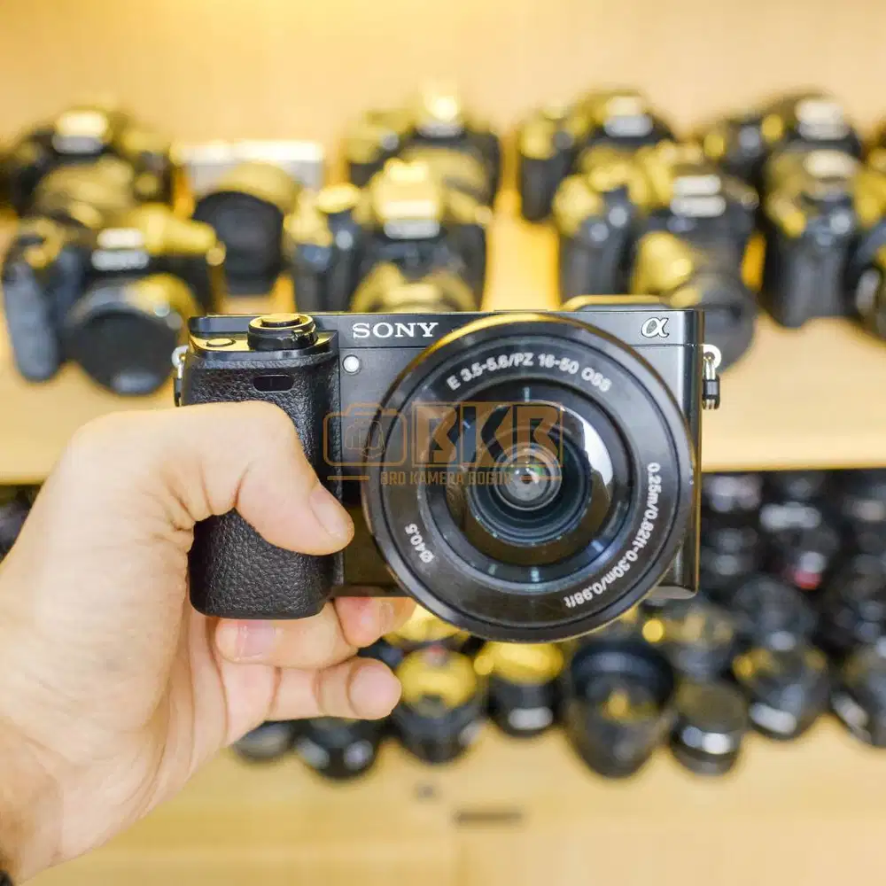 Sony A6000 Kit 16-50mm SC 21RB Fullset Mulus