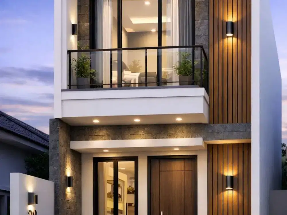 RUMAH BARU GRESS MINIMALIS MODREN RUNGKUT MENANGGAL HARAPAN