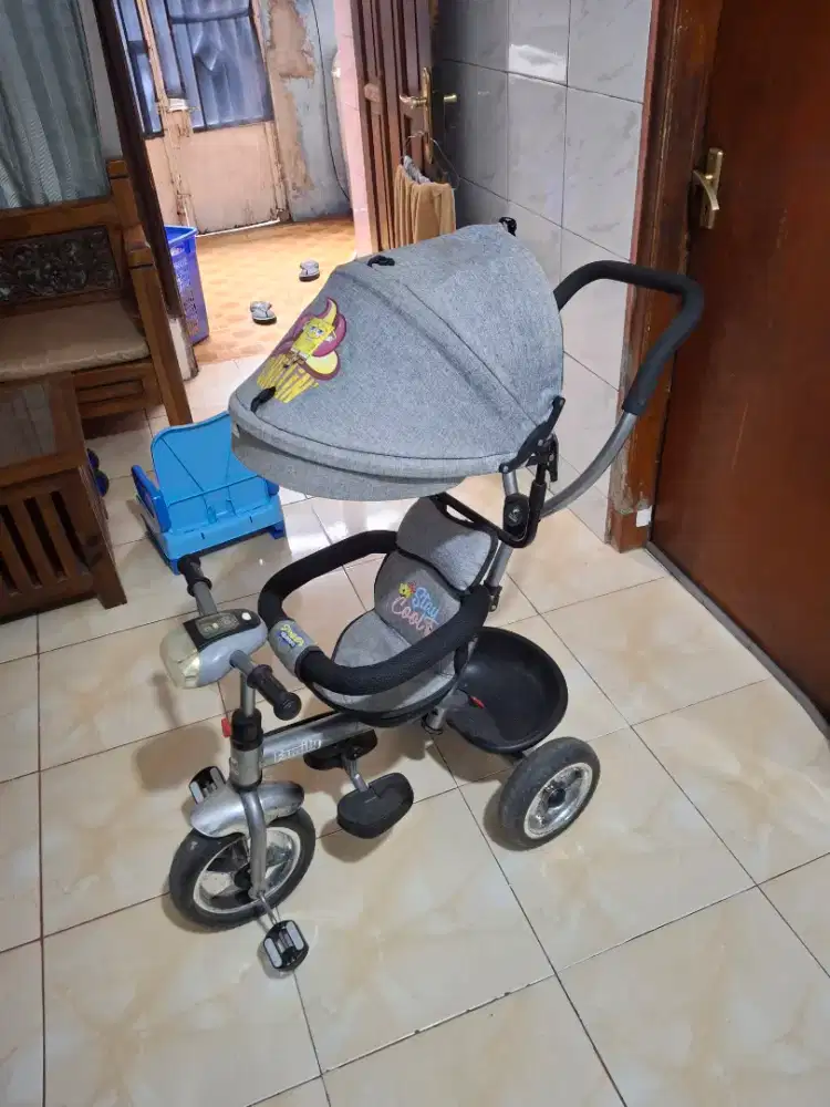 Sepeda roda tiga family premium edisi nickelodeon