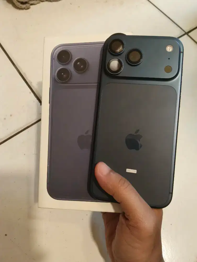 Jual Iphone 17 Promax 256Gb Warna Blue CC Rendah Garansi Februari 2027