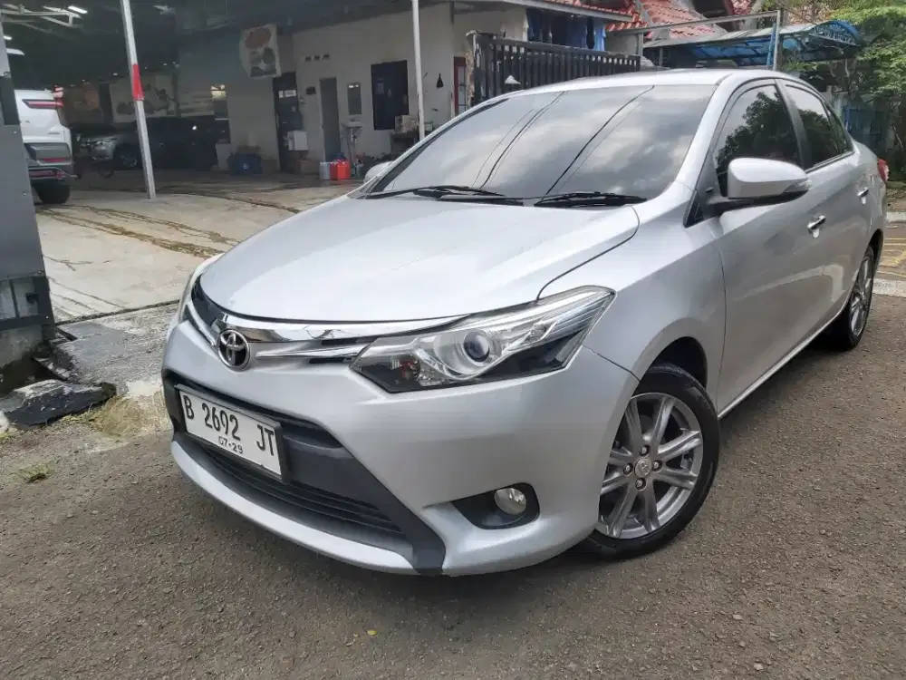 TDP 5 JUTA TOYOTA VIOS. G 1.5 G AUTOMATIC 2014 SILVER