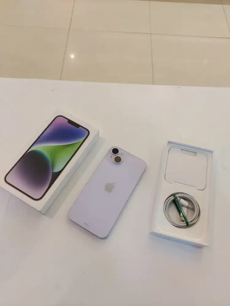 Iphone 14plus 128 garansi resmi ibox