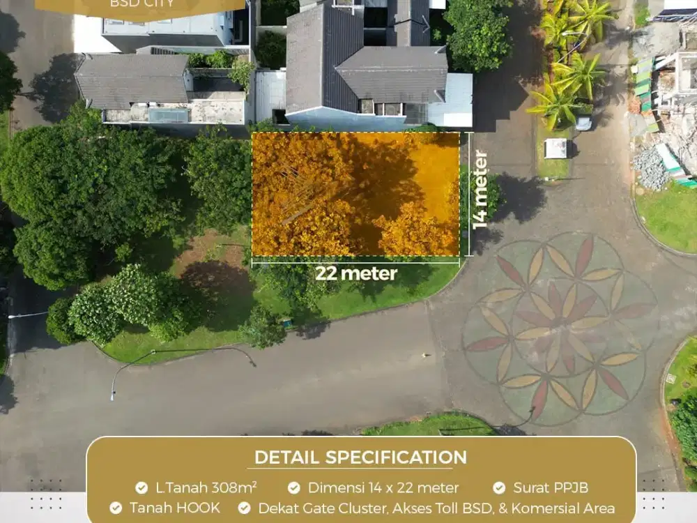 DIJUAL - KAVLING AVANI CLUSTER ALEEKA - BSD CITY