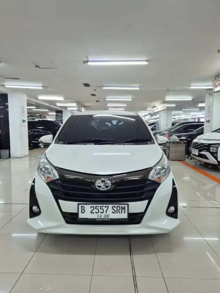 Toyota calya 2020 G matik ( km 24rb ) record putih pribadi