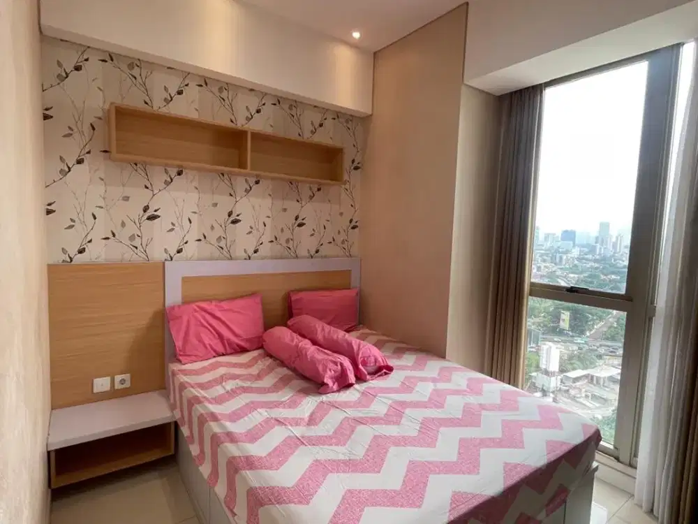 2BR Furnished Apartemen Taman Anggrek Residences - Jakarta Barat