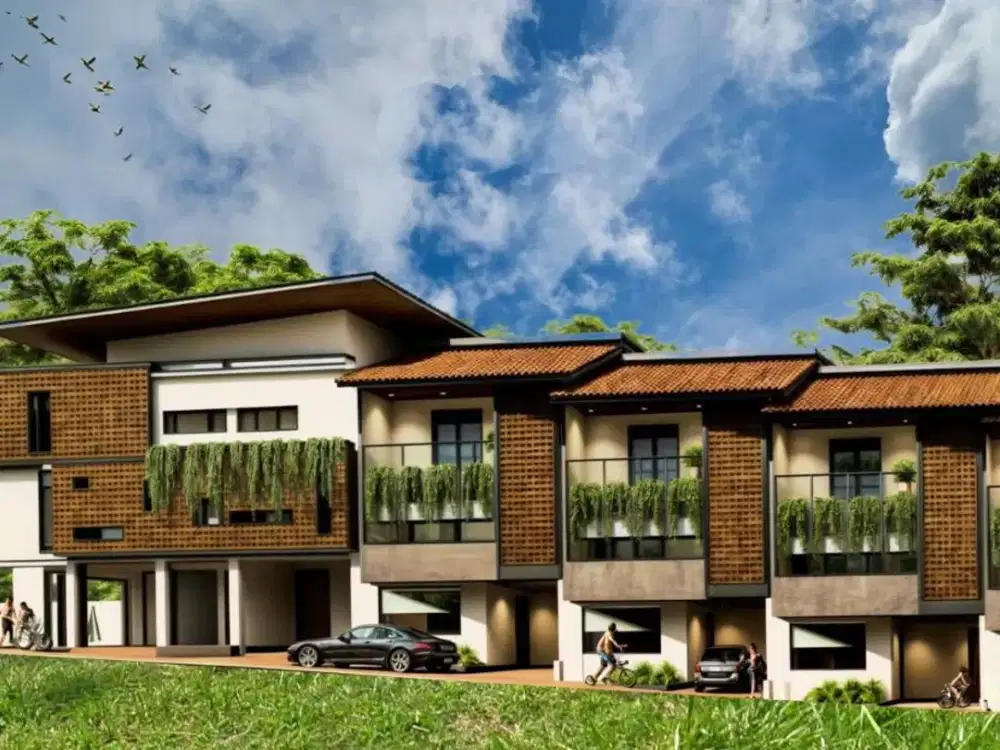 Oversewa Tanah dan Bangunan Townhouse Belum Jadi di Padonan Canggu