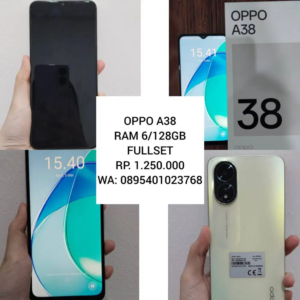 OPPO A38 | RAM 6/128GB