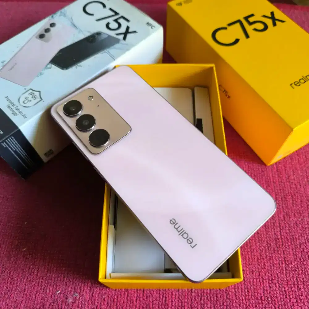 Realme C75x 8/128gb fullset