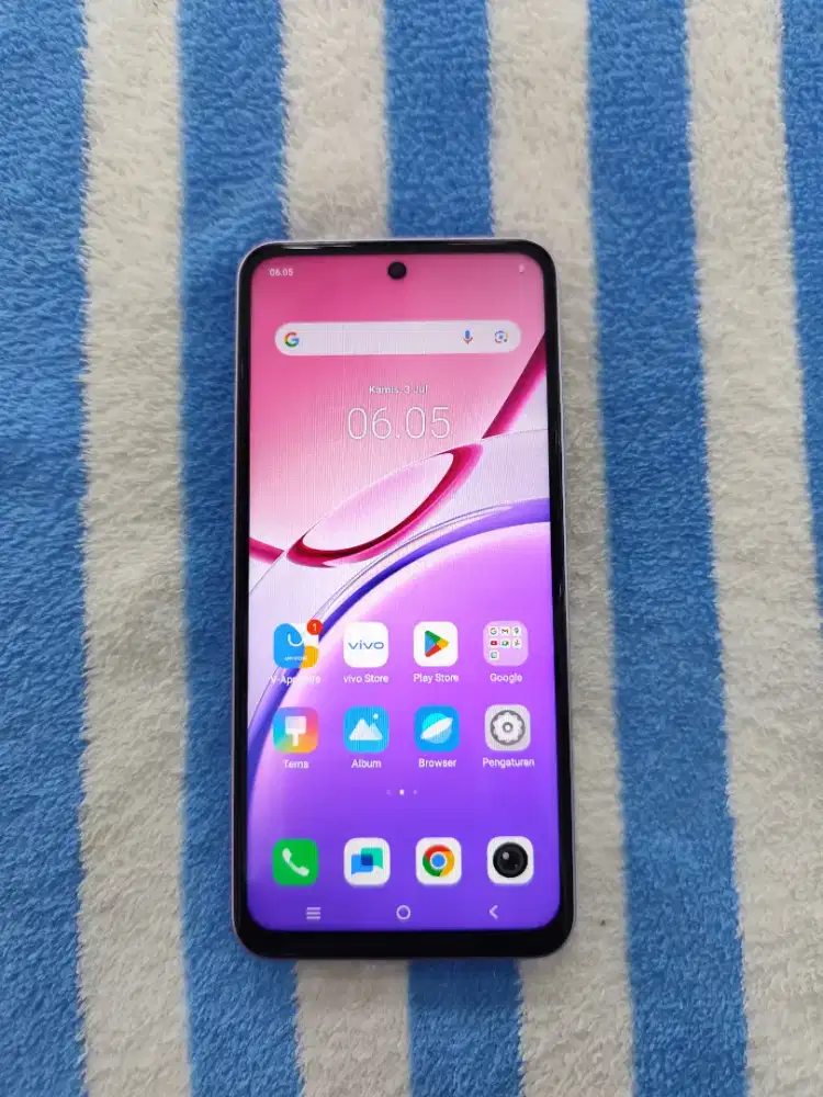 Hp Second Vivo Y12D Ram 4/128GB Resmi Garansi Des 2026 Like New
