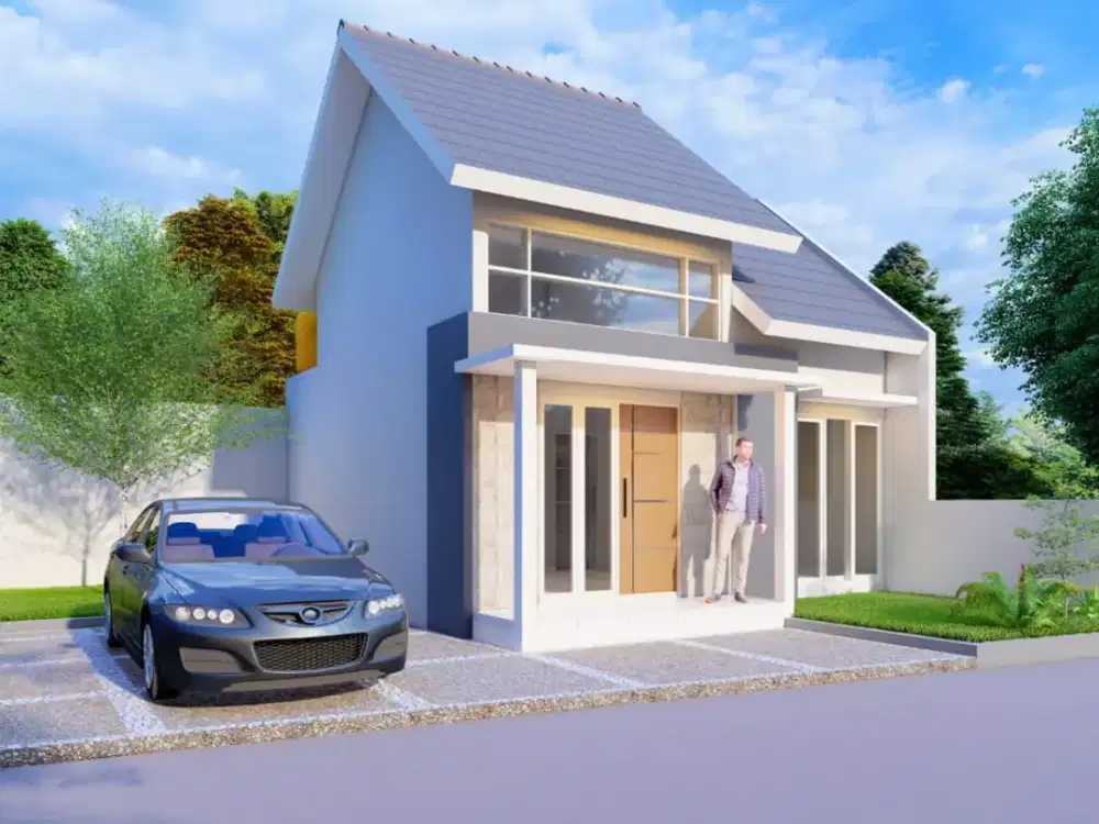 Rumah Luas dibawah 500 Jt Siap KPR Dekat Pasar Godean