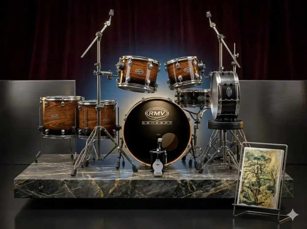 Drum RMV seri CONCEPT MAPLE ISTIMEWA