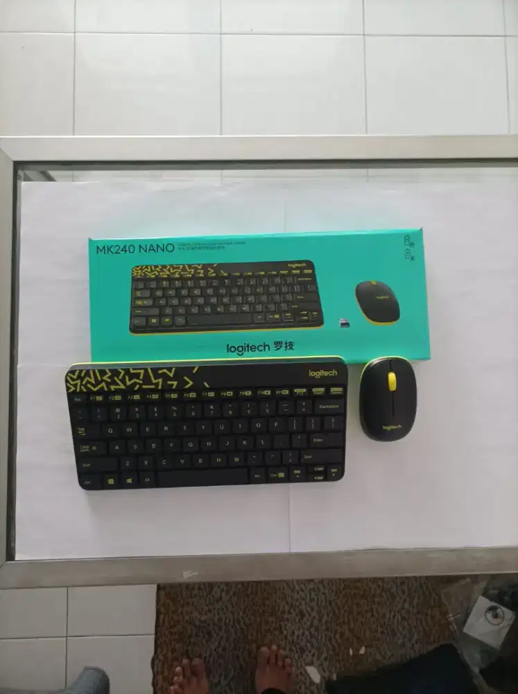 Keyboard mouse wireless Logitech MK240