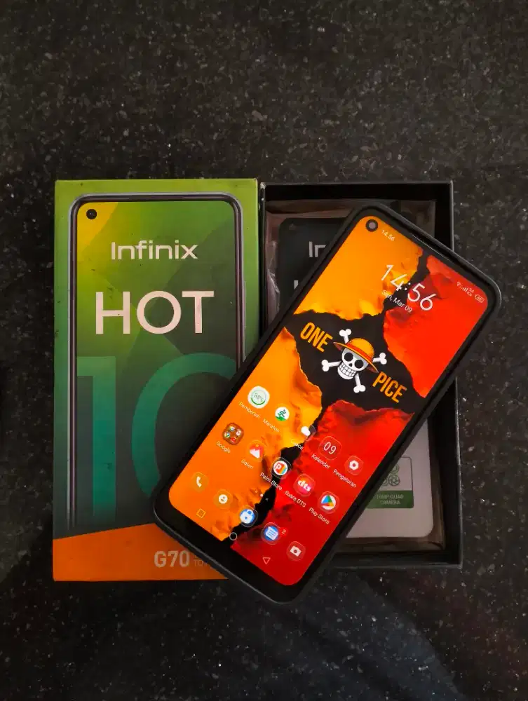 Infinix Hot 10 Ram 6/64Gb Hp+Dus only