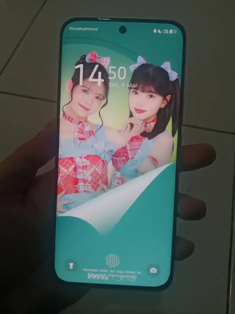 Infinix hot 60 Pro plus ram 8/256 NFC layar lengkung siap pakai