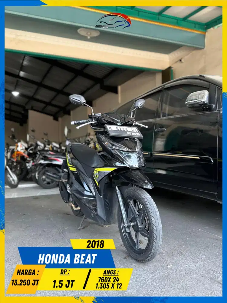 HONDA BEAT 2018 MURAH MERIAH BOSKU HIKMAH MOTOR KEPUH MALANG