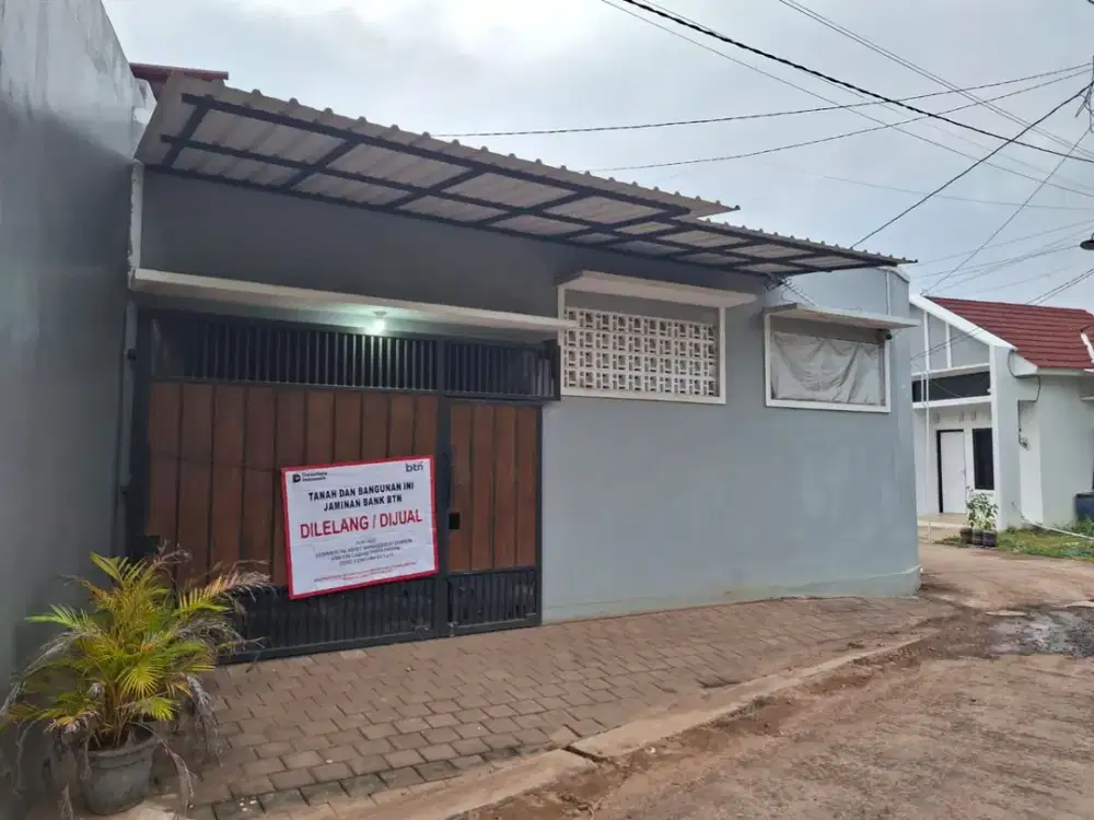 Aset BTN Pekalongan. Rumah hook siap huni di Perum Graha Arjeda 2, Sokoduwet, Kota Pekalongan