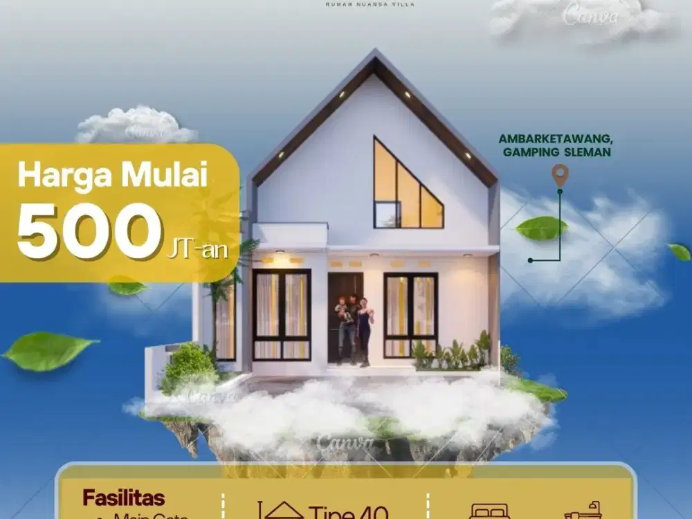 Hunian Mewah Minimalis Dekat Pusat Kota Jogja, Tersedia Sekarang