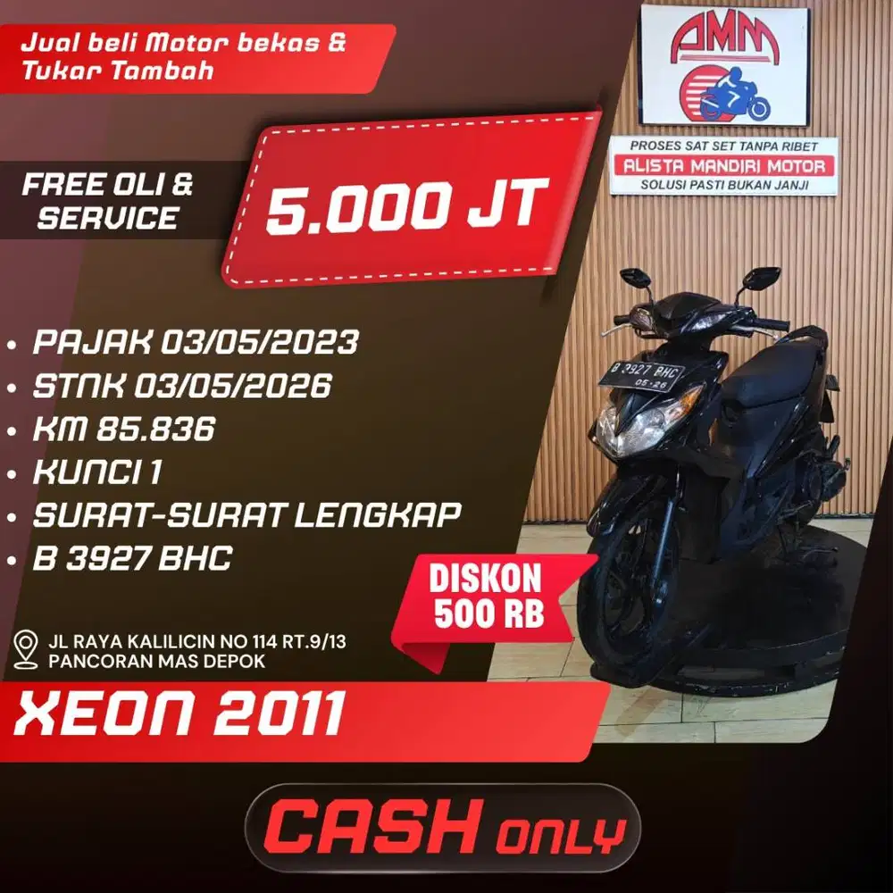 XEON 2011 CASH ONLY KREDIVO INDODANA ALLOBANK SPAYLATER GOPAY ALISTA