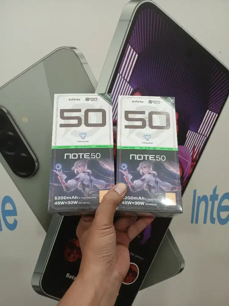 Berminat silahkan WA Infinix Note 50 8+8/256 Garansi resmi 1thn