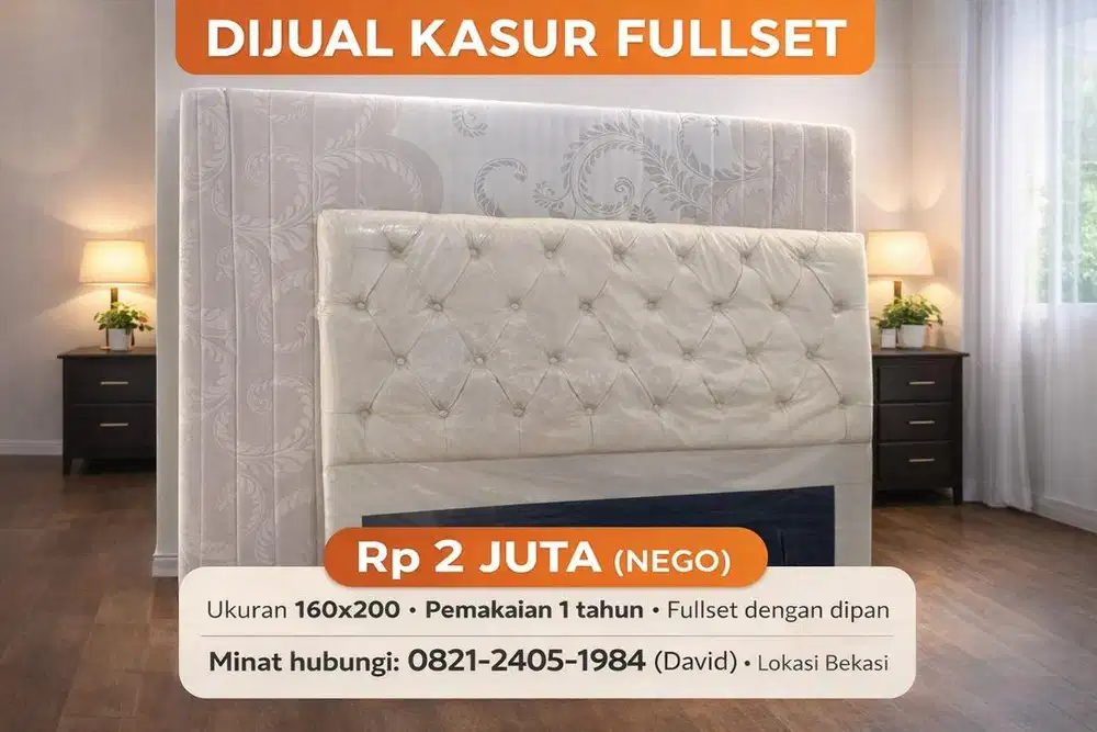 Kasur 160x200 full set