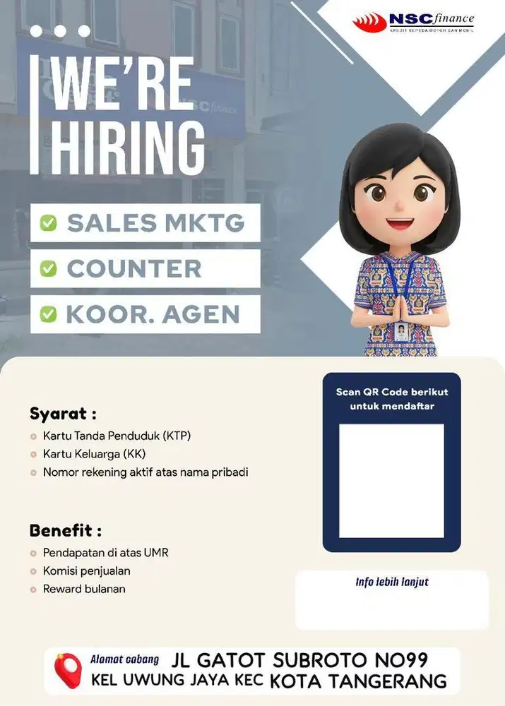 LOWONGAN KERJA TERBARU MARKETING SALES