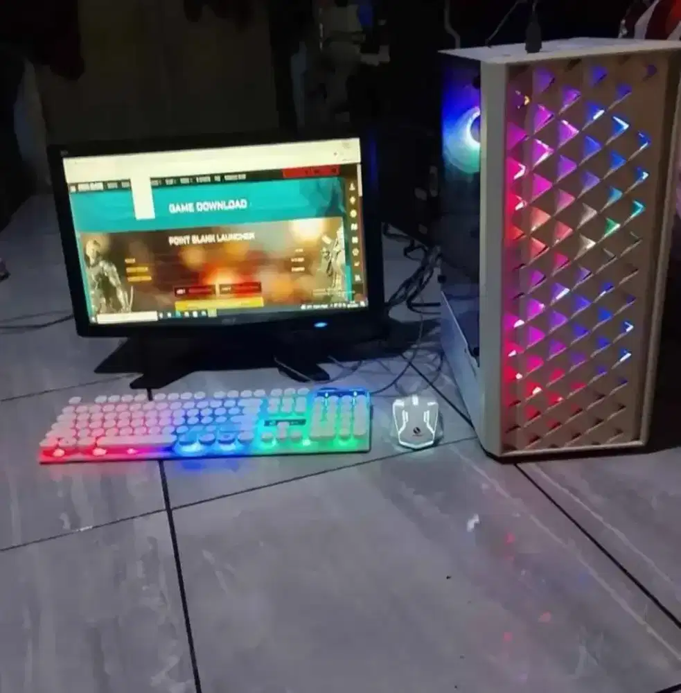 komputer AMD ryzen 3220+16gb+SSD 512gb edit game oke siap pakai bosku