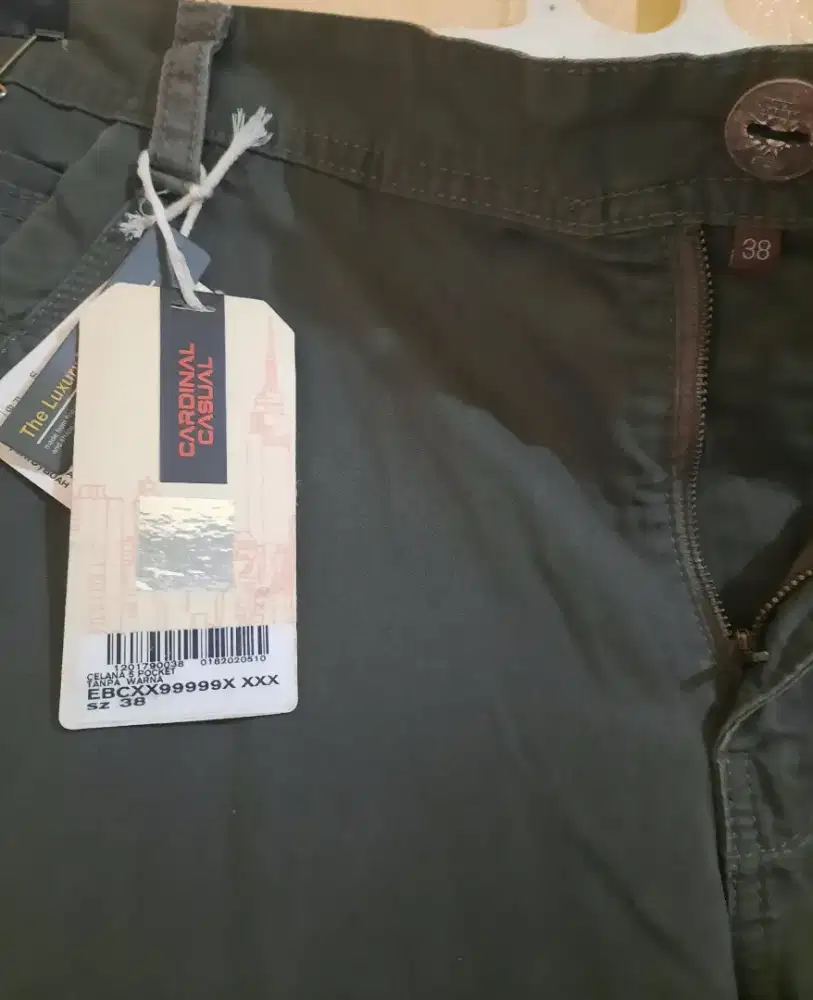 Celana Panjang Cargo Cardinal Original With Tag