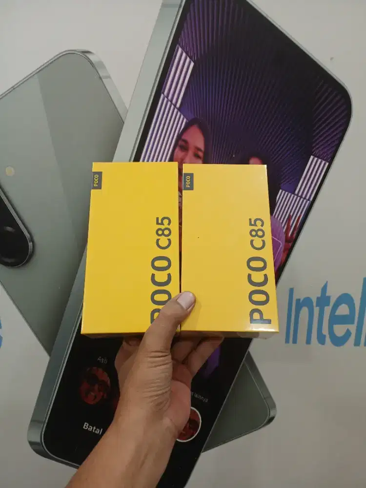 Berminat silahkan WA Poco C85 NFC 8+8/256 Garansi resmi 15bln