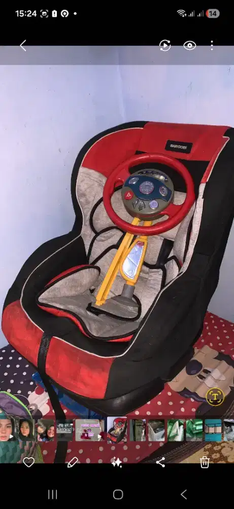 Car Seat Babydoes