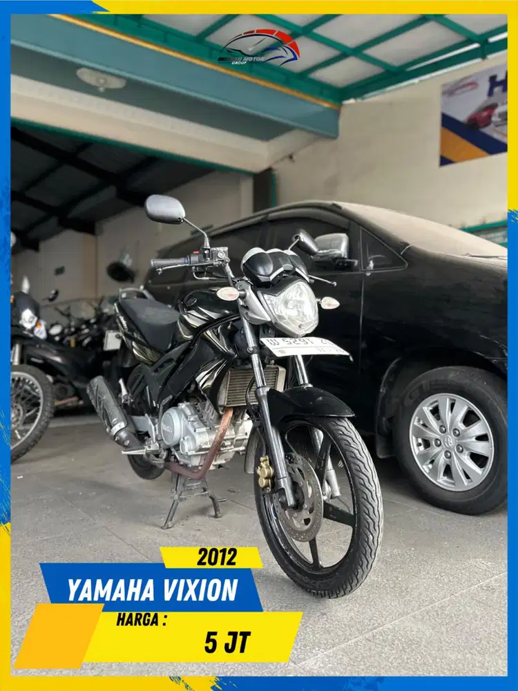 YAMAHA VIXION 2012 PLAT W SIAP ANGKUT HIKMAH MOTOR KEPUH MALANG