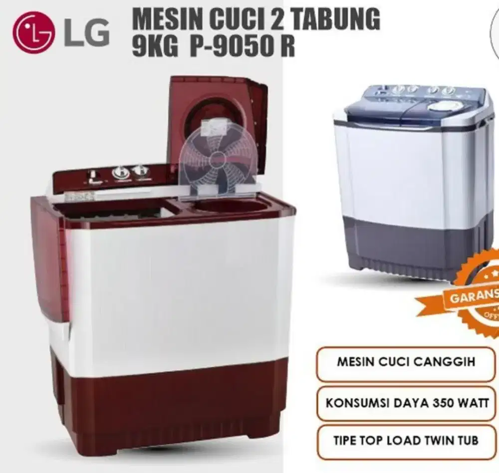 Ready Promo bunga 0% Mesin Cuci LG di Atlanta Mataram