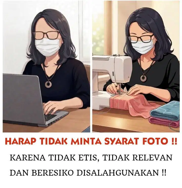 Mencari Pekerjaan Jahit/Admin Ringan/Penulis/Edit Vid - di TANGERANG