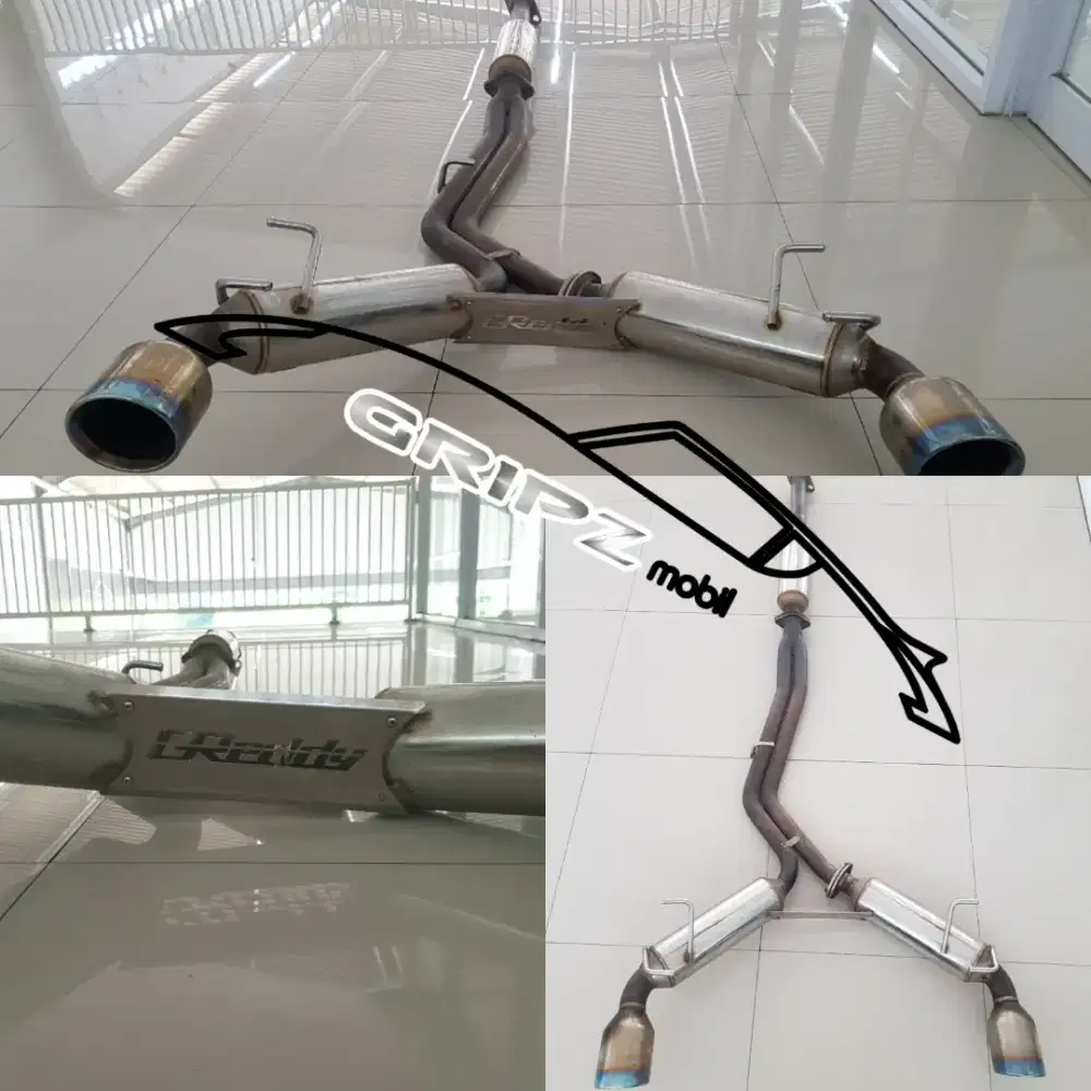 Knalpot racing untuk Toyota FT86 ,FT86 ,BRZ/ 86/GR86 GR 86