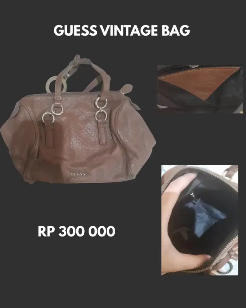 Guess vintage bag
