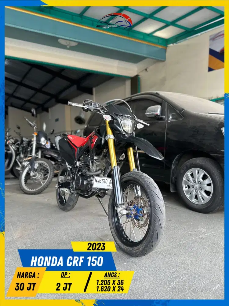 HONDA CRF 150 2023 MANTAP POLL MASZEEHH HIKMAH MOTOR KEPUH MALANG