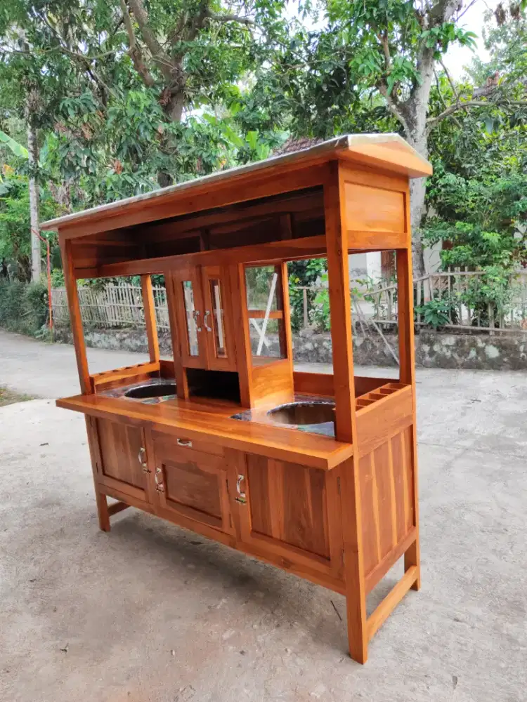 Sedia Gerobak Angkringan, Bakso Mie Ayam, Bubur, Sate, Soto, Pecel dll